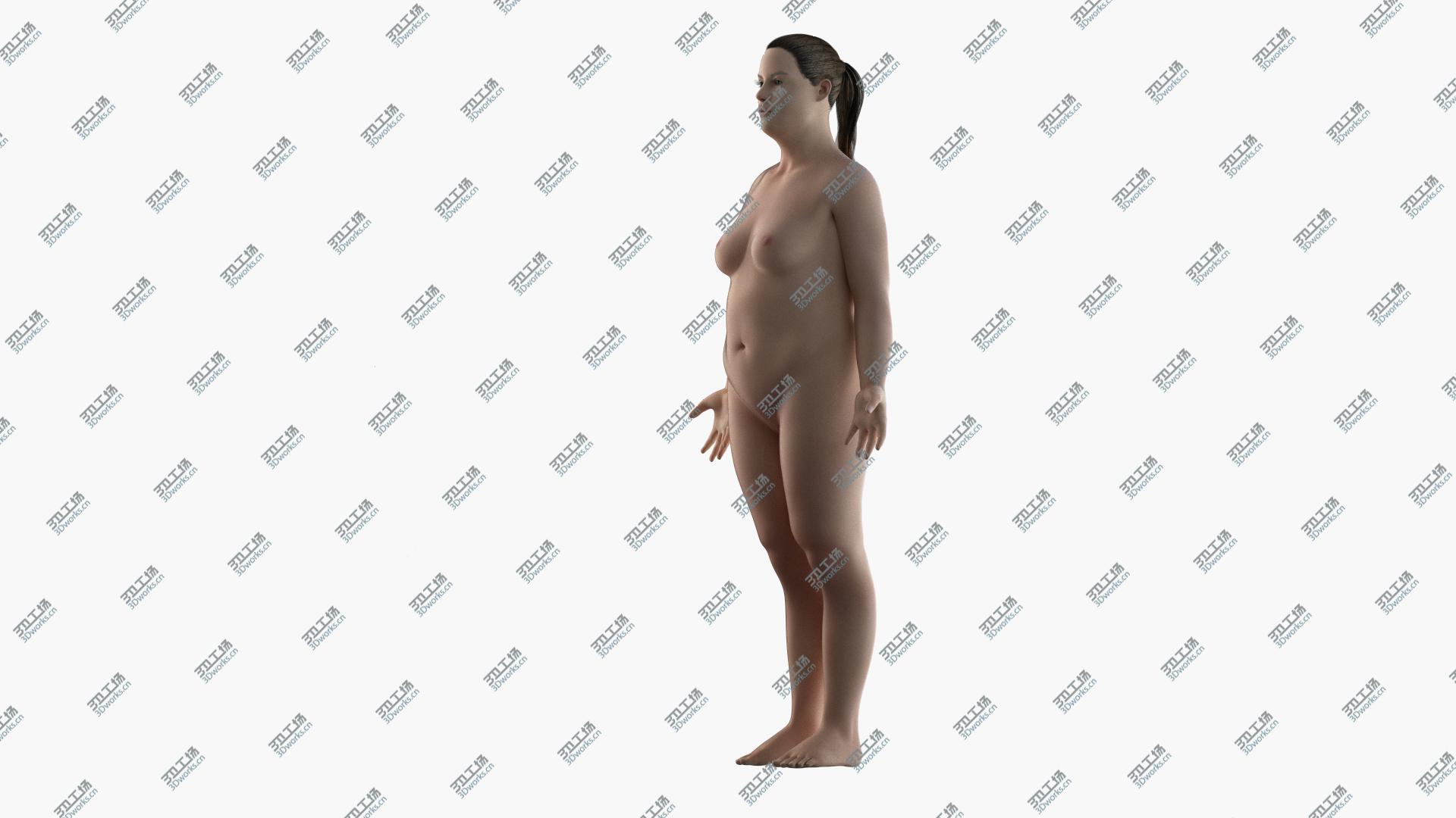 images/goods_img/20210313/Obese Female Skin And Skeleton Rigged 3D model/5.jpg